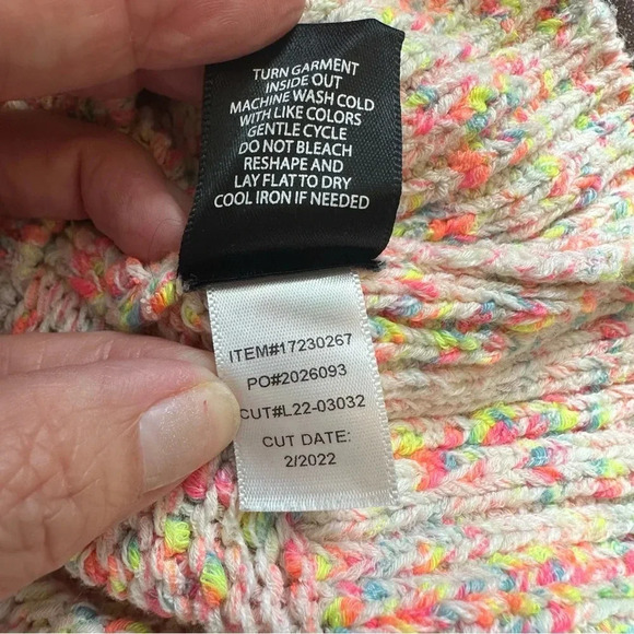 TORRID Marled Cotton Flamingo Pink Pullover Sweater - Picture 8 of 8